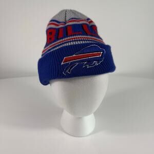 Buffalo Bills Beanie Youth NFL New Era Knit Winter Hat Blue